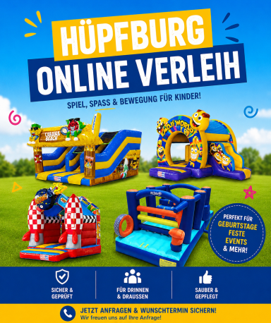 Hüpfburg Verleih