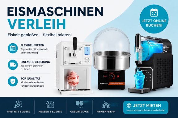 Eismaschinen Verleih