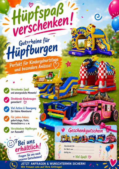Geschenk Gutscheine