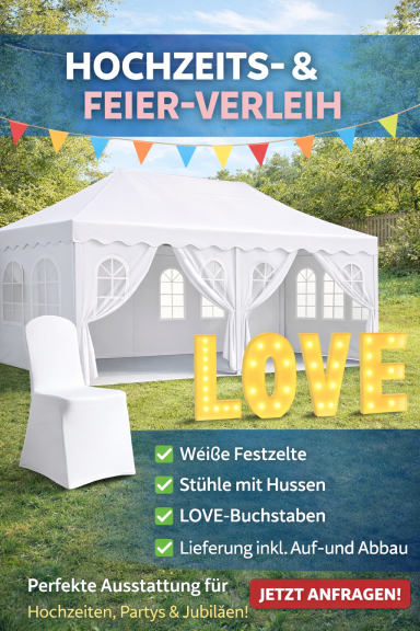 Hochzeits & Feier Verleih