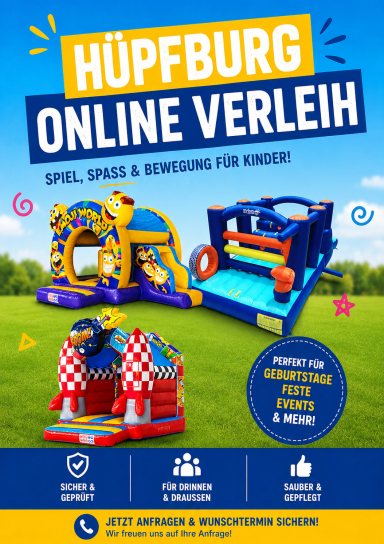 Hüpfburg Verleih